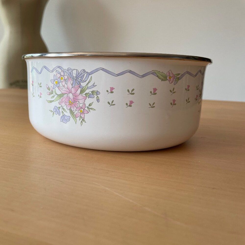 Vintage Enamel Bowl